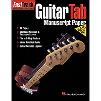 Hal Leonard FastTrack Guitar Tab Manuscript Paper
