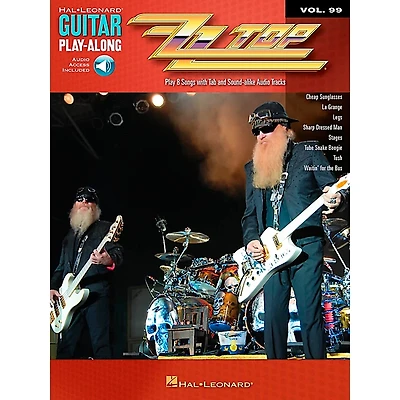 Hal Leonard ZZ Top Guitar Play-Along, Volume 99 (Book/Online Audio)