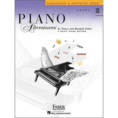 Faber Piano Adventures Piano Adventures Technique & Artistry Book Level 3B - Faber Piano