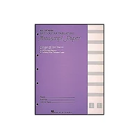Hal Leonard Bass Guitar Tablature Manuscript Paper