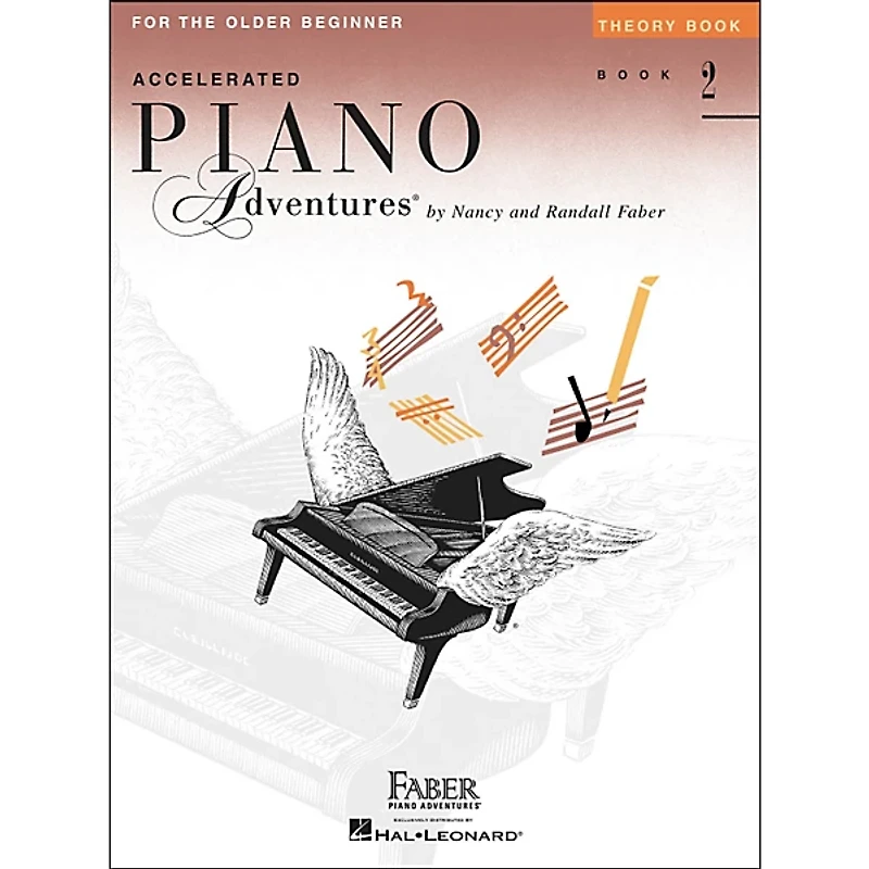 Faber Piano Adventures Accelerated Piano Adventures Theory Book for The Older Beginner Book 2 - Faber Piano