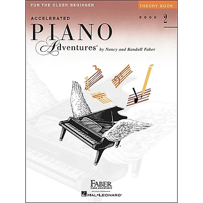 Faber Piano Adventures Accelerated Piano Adventures Theory Book for The Older Beginner Book 2 - Faber Piano