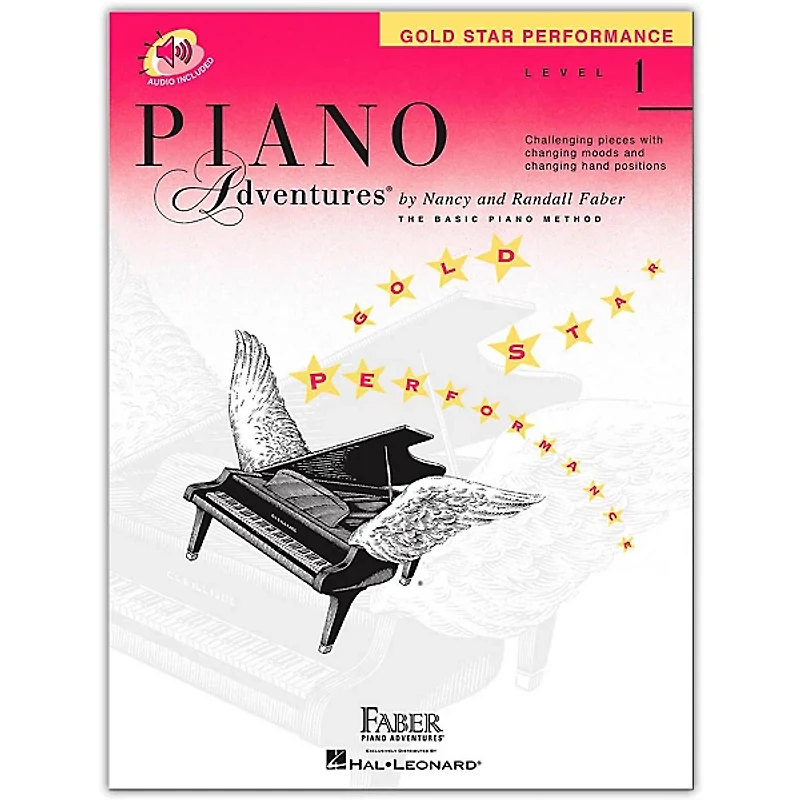 Faber Piano Adventures Piano Adventures Gold Star Performance Level 1 - Faber Piano (Book/Online Audio)
