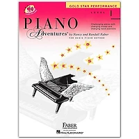 Faber Piano Adventures Piano Adventures Gold Star Performance Level 1 - Faber Piano (Book/Online Audio)