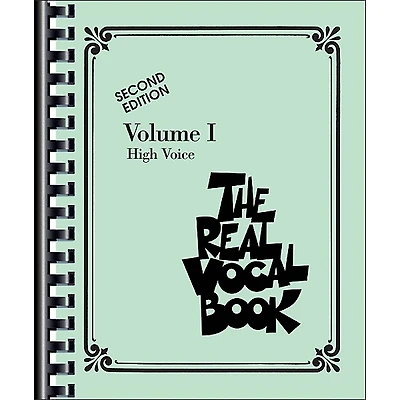 Hal Leonard The Real Vocal Book Volume 1 High Voice