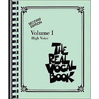Hal Leonard The Real Vocal Book Volume 1 High Voice