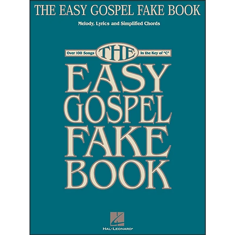 Hal Leonard The Easy Gospel Fake Book