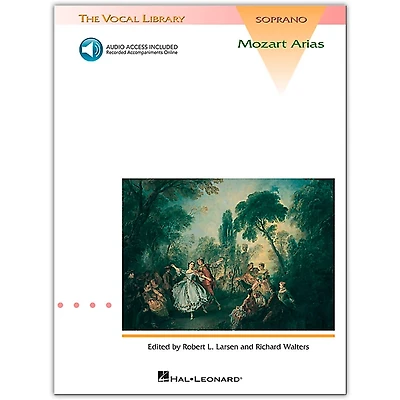 Hal Leonard Mozart Arias for Soprano (Book/Online Audio)