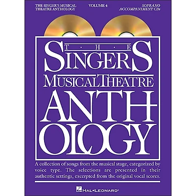 Hal Leonard Singer's Musical Theatre Anthology for Soprano Voice Volume 4 With Accompaniment