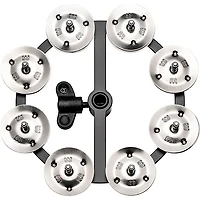 MEINL Hi-Hat Tambourine Black 1 Row