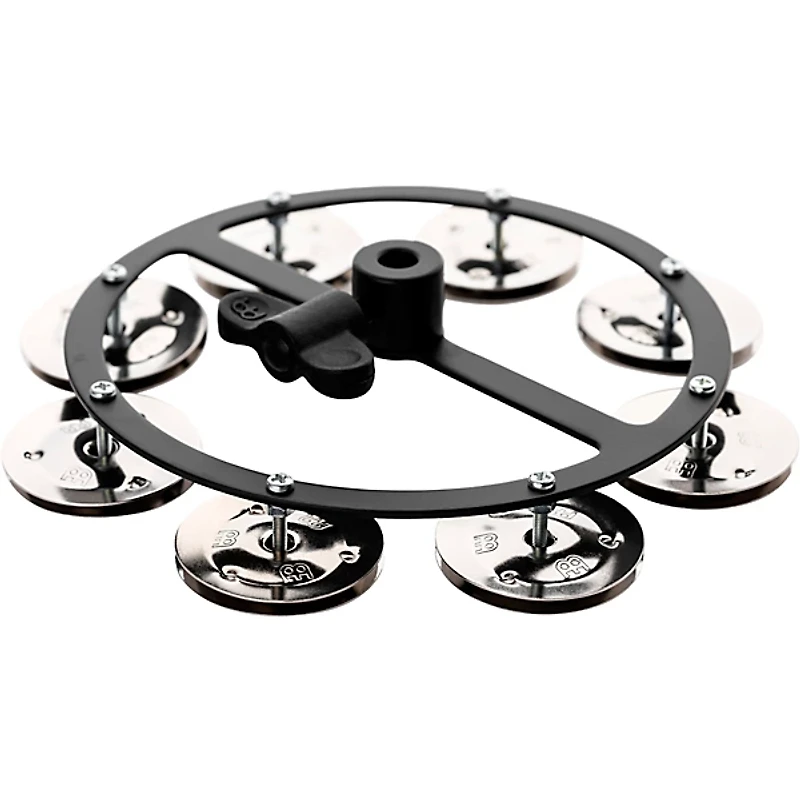 MEINL Hi-Hat Tambourine Black 1 Row