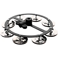 MEINL Hi-Hat Tambourine Black 1 Row