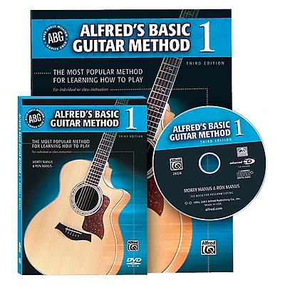 Alfred Alfred's Basic Guitar Method Book 1 with DVD/CD