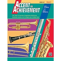 Alfred Accent on Achievement Book 3 Horn in F