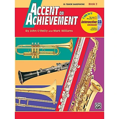 Alfred Accent on Achievement, Book 2 - B-Flat Tenor Saxophone