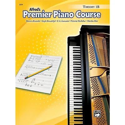 Alfred Premier Piano Course Theory Book 1B