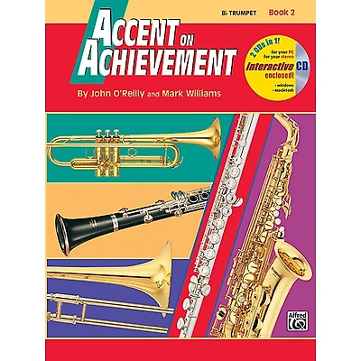 Alfred Accent on Achievement Book 2 B-Flat Trumpet Book & CD