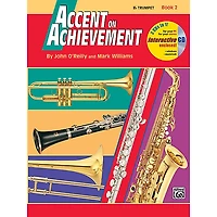 Alfred Accent on Achievement Book 2 B-Flat Trumpet Book & CD