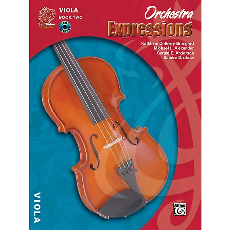 Alfred Orchestra Expressions Book Two Student Edition Viola Book & CD 1
