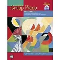 Alfred Alfred's Group Piano for Adults Student Book 1 (2nd Edition) Book 1 with CD-ROM