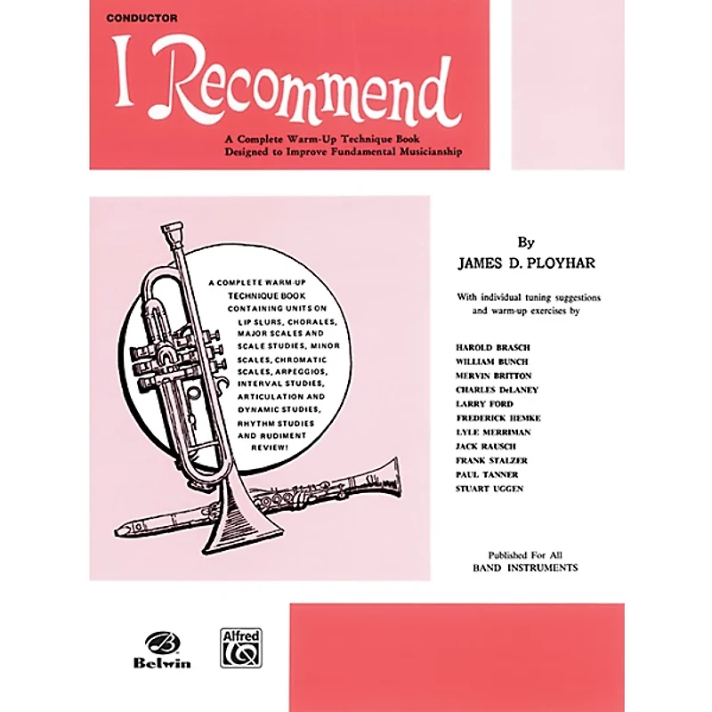 Alfred I Recommend B-Flat Cornet (Trumpet)