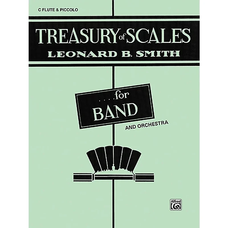 Alfred Treasury of Scales for Band and Orchestra C Flute (Piccolo)