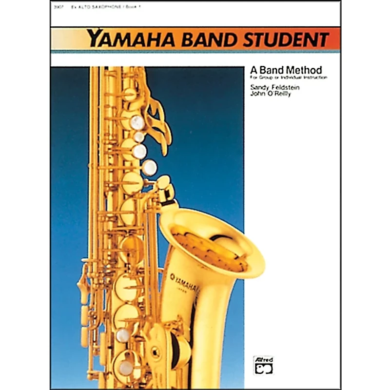 Alfred Yamaha Band Student Book 1 E-Flat Alto Saxophone