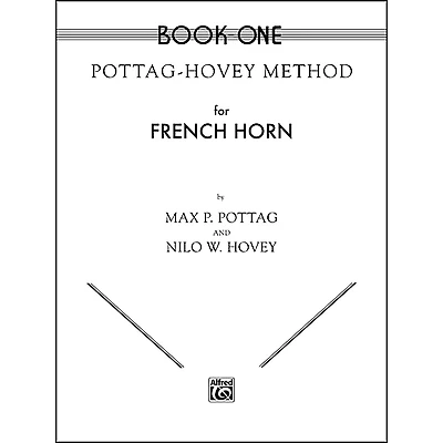 Alfred Pottag-Hovey Method for French Horn Book I