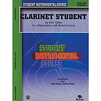 Alfred Student Instrumental Course Clarinet Student Level I