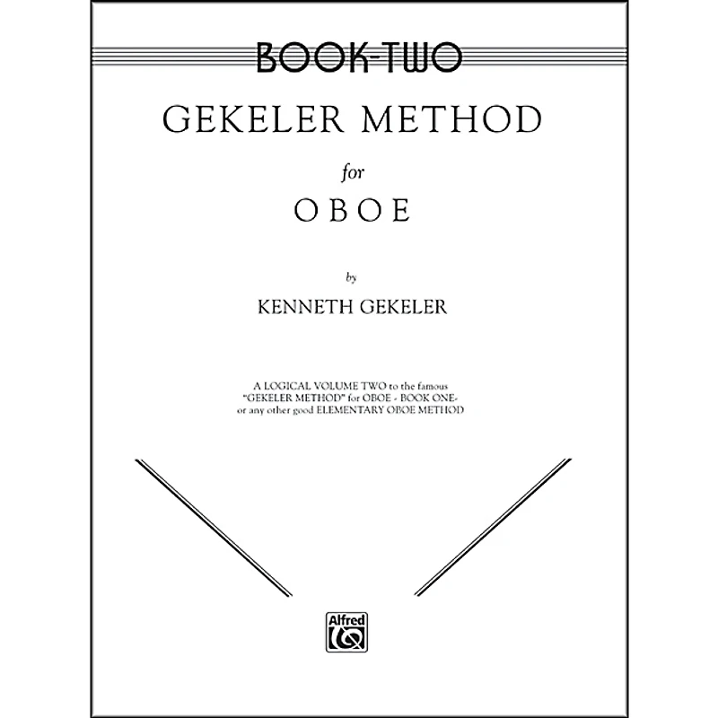 Alfred Gekeler Method for Oboe Book II