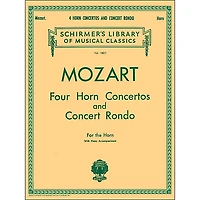 G. Schirmer Four Horn Concertos And Concert Rondo for The Horn with Piano Accompaniment