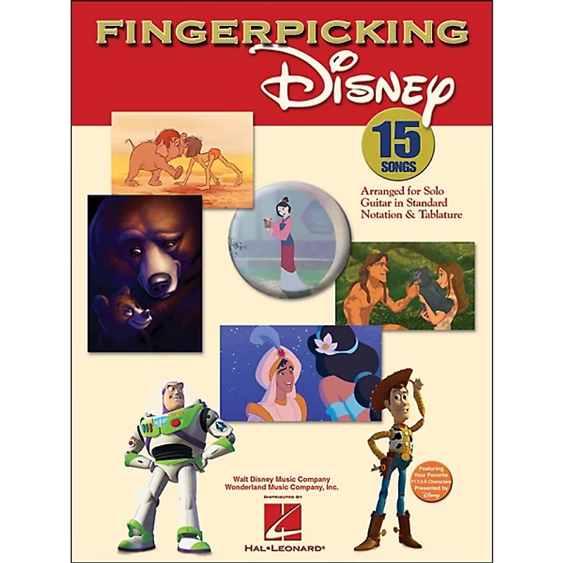 Hal Leonard Fingerpicking Disney Solo Guitar