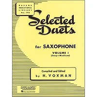 Hal Leonard Rubank Selected Duets for Saxophone Vol 1 Easy/Medium