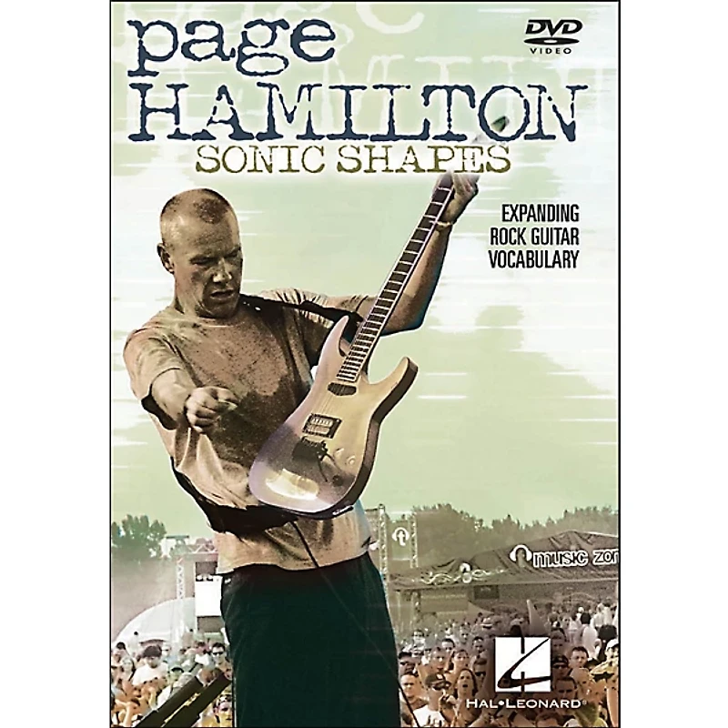 Hal Leonard Page Hamilton - Sonic Shapes: Expanding Rock Guitar Vocabulary (DVD)