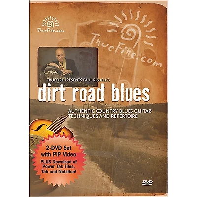 Hal Leonard Dirt Road Blues - Instructional Guitar 2-DVD Pack Featuring Paul Rishell