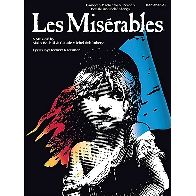 Hal Leonard Les Miserables arranged for piano, vocal, and guitar (P/V/G)
