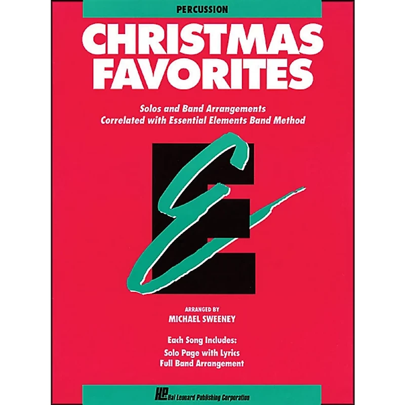 Hal Leonard Essential Elements Christmas Favorites Percussion
