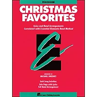 Hal Leonard Essential Elements Christmas Favorites Percussion
