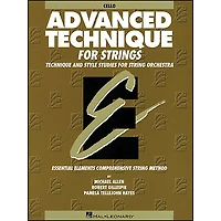 Hal Leonard EE Advanced Technique for Strings Cello