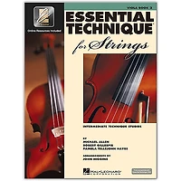 Hal Leonard Essential Technique for Strings - Viola 3 Book/Online Audio