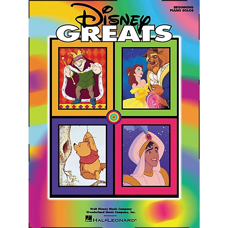 Hal Leonard Disney Greats Beginning Piano Solos