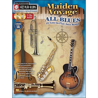 Hal Leonard Maiden Voyage/All Blues - Jazz Play-Along Vol. 1A (Book/2 CDs) 15 Easy-To-Play Jazz Songs