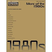 Hal Leonard More Of The 1980s - Essential Songs arranged for piano, vocal, and guitar (P/V/G)