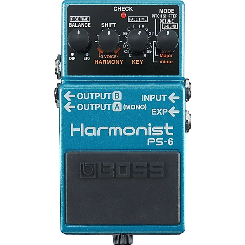 BOSS PS-6 Harmonist Pitch Shifter Guitar Effects Pedal
