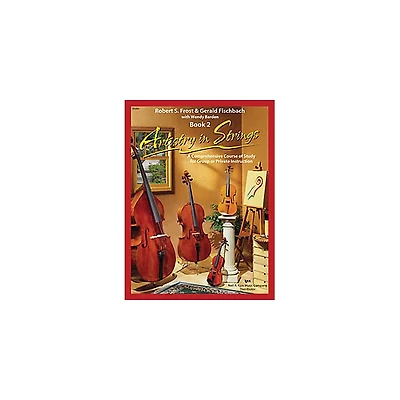 KJOS Artistry In Strings 2 Book/CD Violin Book