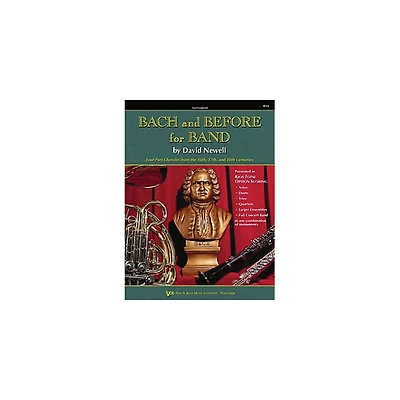 KJOS Bach And Before for Band Tenor Sax