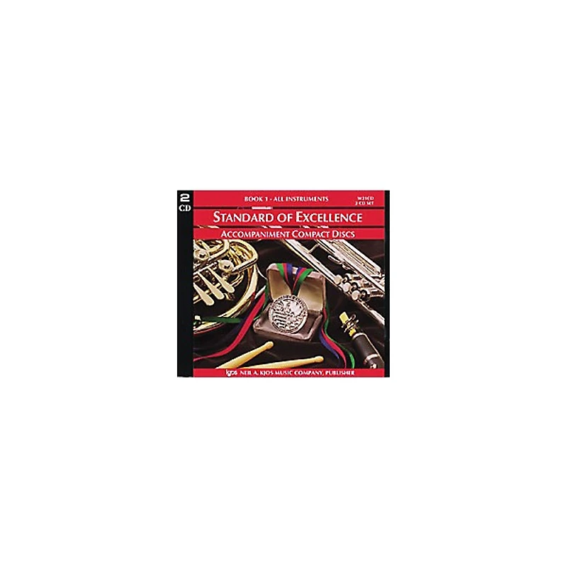 KJOS Standard Of Excellence Book 1 Accompaniment CD (2-CD Set)