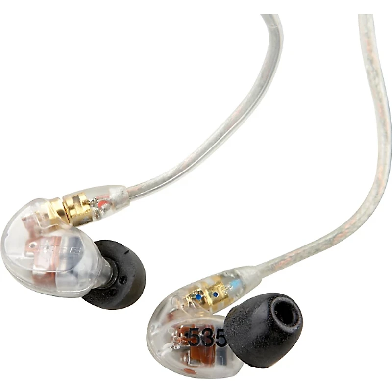Shure SE535 Sound Isolating Earphones Clear
