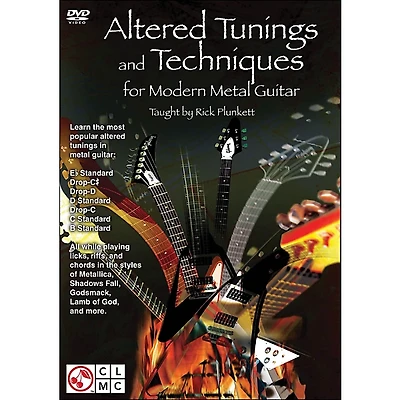 Cherry Lane Altered Tunings And Techniques for Modern Metal Guitar (Dvd)