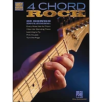 Hal Leonard 4 Chord Rock - Easy Guitar with Tab